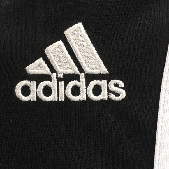 Adidas Climacool Black Training Pants Three White Stripes #5 Youth Large - Picture 5 of 10